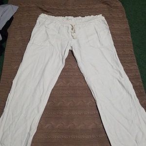 Roxy drawstring beach pant